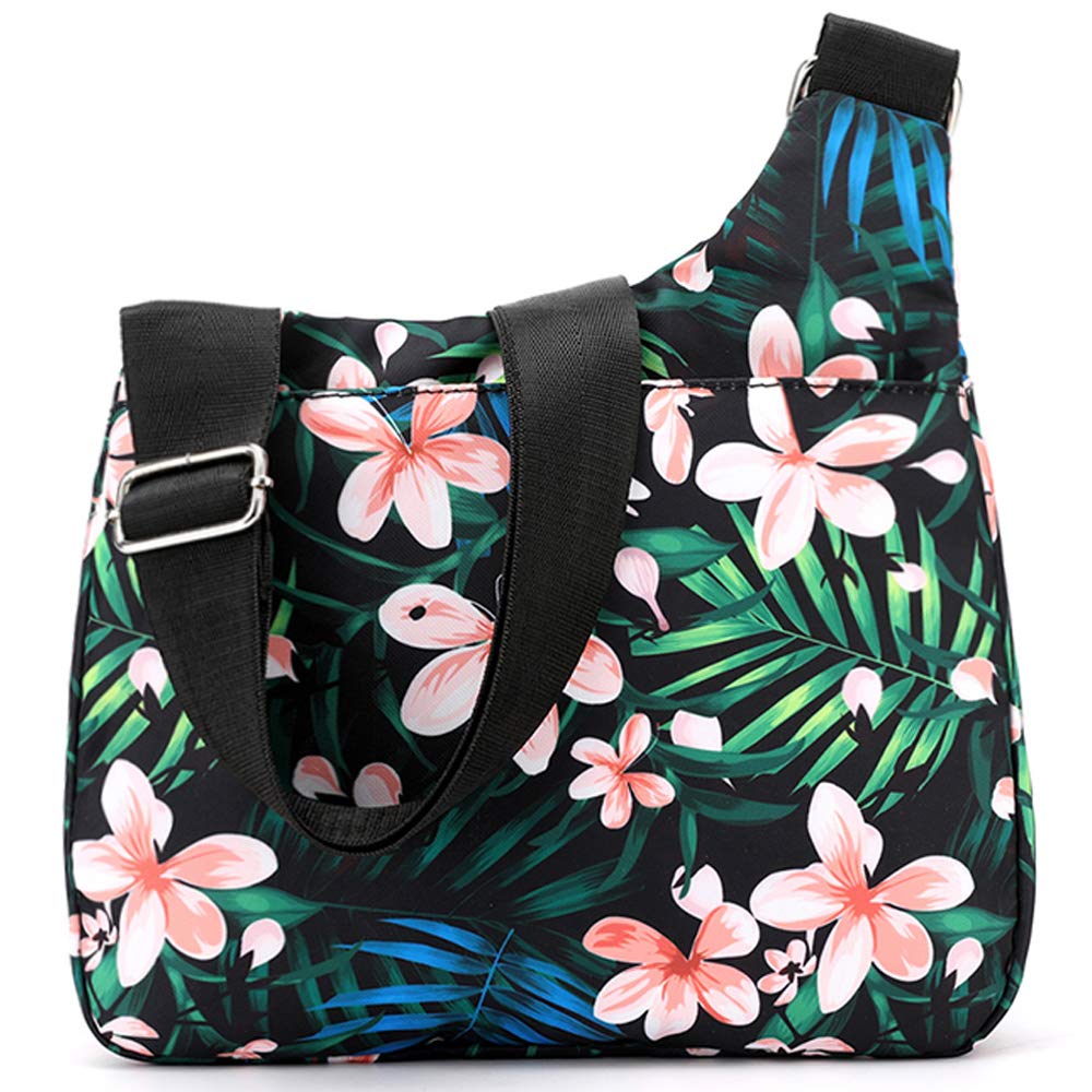 STUOYE Women's Nylon Crossbody Bag with Multiple Pockets - Lightweight Travel Shoulder Purse for Daily Use, Shopping & Outdoor Activities