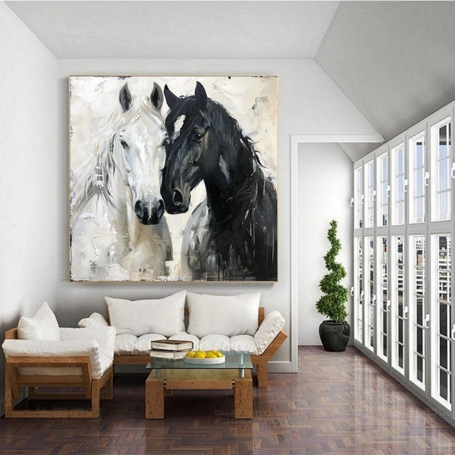 Animal Art Painting #AP159 - Handmade Wildlife Canvas Art for Home & Office Decor | Perfect for Living Room, Bedroom, or Gift