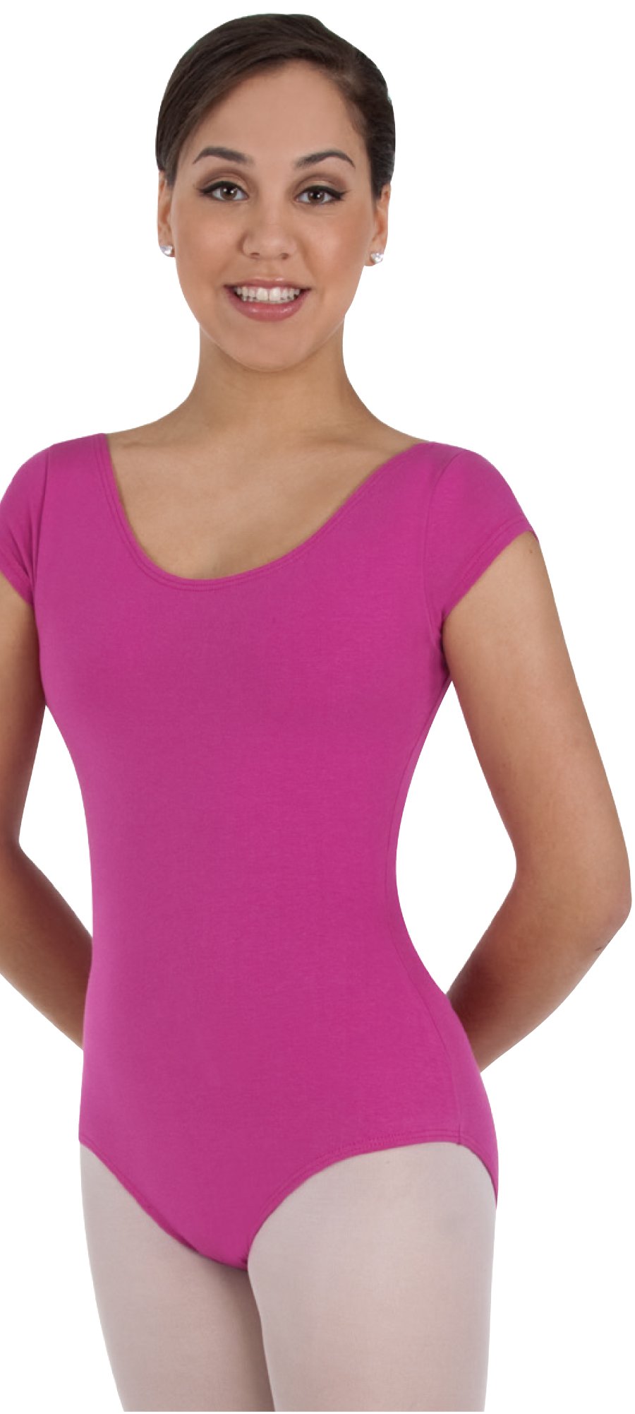 Body Wrappers Women's BWC120 Dance Leotard - Comfortable Stretch Fabric for Ballet, Jazz & Gymnastics Performance & Practice