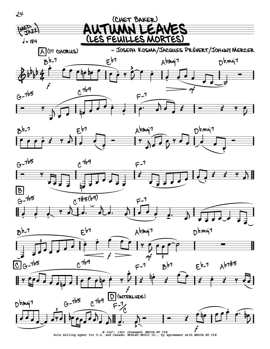 The Real Jazz Solos Book - Authentic Jazz Music Sheet Collection for Saxophone, Trumpet & Piano - Perfect for Jazz Musicians, Students & Performers - Great for Practice, Performances & Music Education