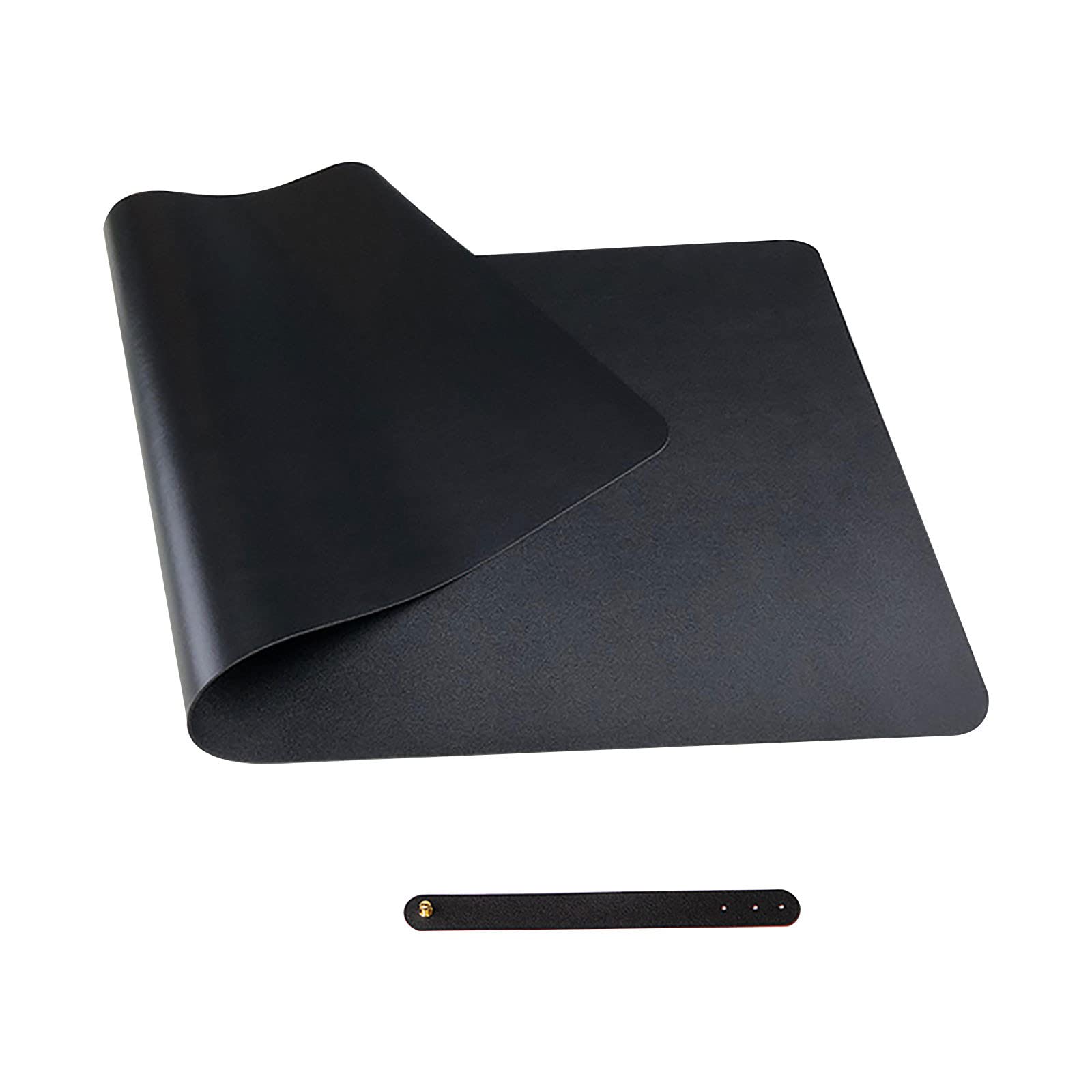 Premium Genuine Leather Mouse Pad - Large Waterproof Desk Mat for Home & Office - Non-Slip Double-Sided Leather Writing Surface (RB5) - Perfect for Laptop Users, Gaming Setups & Professional Workspaces