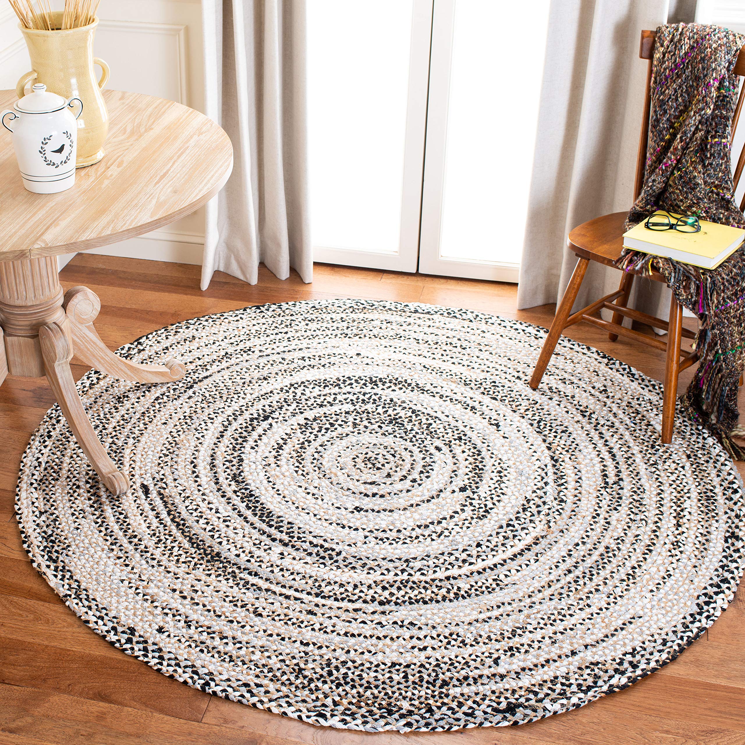 SAFAVIEH Handmade Boho Jute Area Rug 6'6