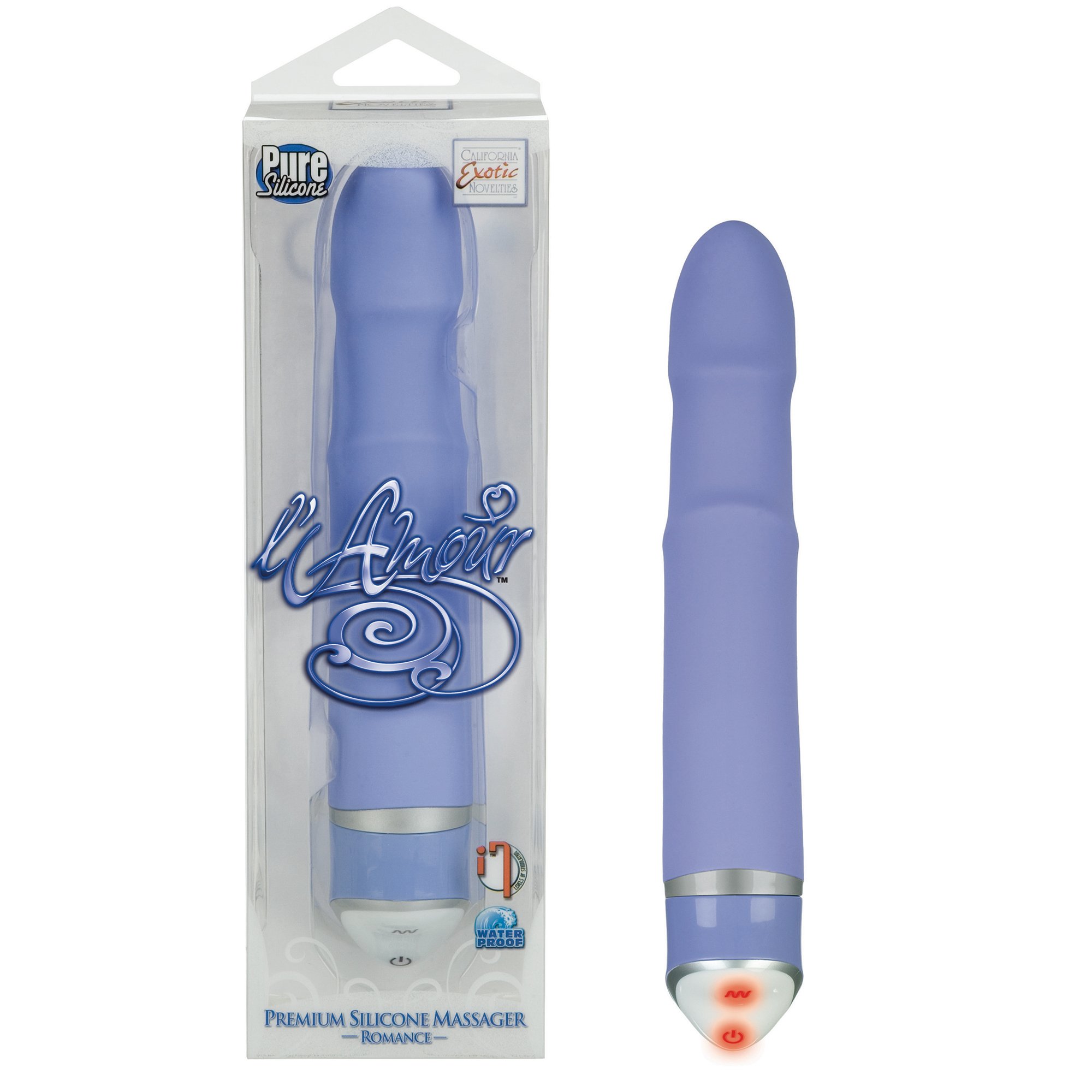 CalExotics CleanTeam SE-4638-20-3 L'Amour Romance Personal Massager - Multi-Speed Waterproof Vibrator for Couples & Solo Play - Perfect for Romantic Nights & Self-Care Moments