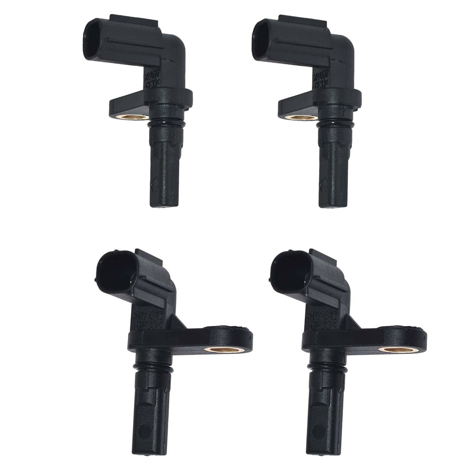 ABS Wheel Speed Sensor Front Right or Rear Right 89542-0C020 89543-0C020 - Compatible with 2007-2017 Toyota Sequoia & Tundra 4.0L 4.6L 4.7L 5.7L V6 V8 - Improve Braking Performance & ABS Functionality for Safer Driving