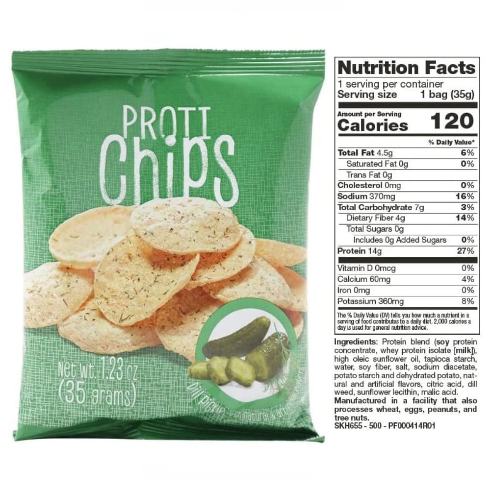 BariatricPal Proti Chips - Low Carb High Protein Snacks, 5 Flavor Variety Pack (35 Bags) | Keto Friendly, Gluten Free Diet Food for Weight Loss & Healthy Lifestyle | Perfect for Office, Gym or On-the-Go Snacking