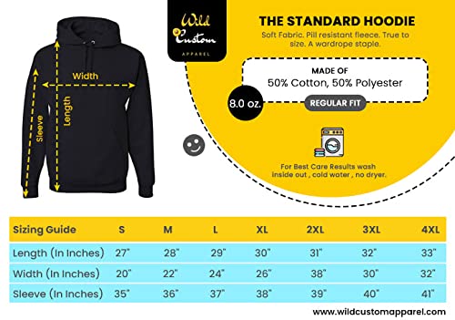 Official Licensed Ford Mustang Logo Men's Hoodie - Wild Custom Apparel for Car Enthusiasts & Casual Wear
