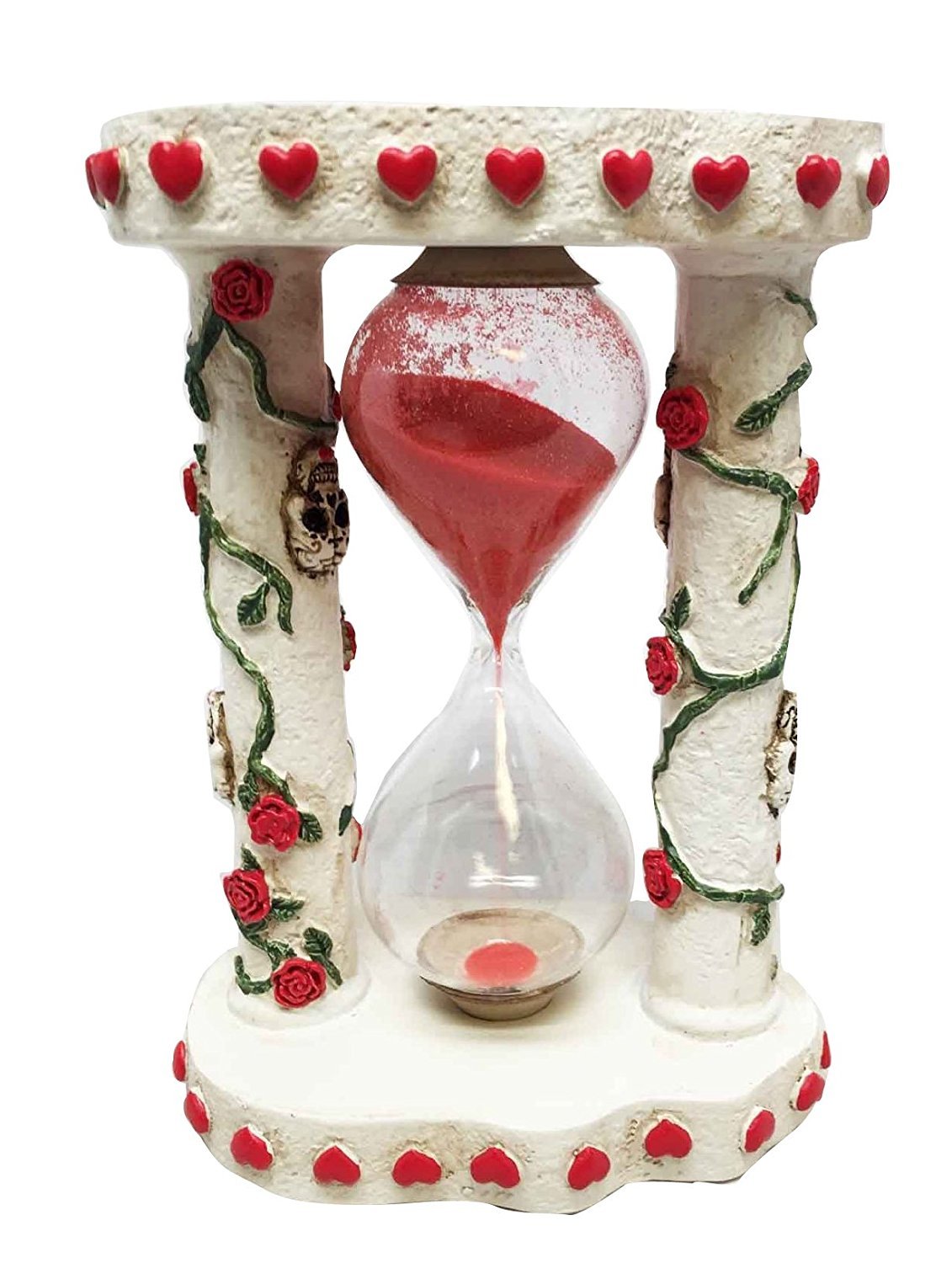 Sugar Skull Sand Timer - Day of The Dead Decor for Home & Gifts