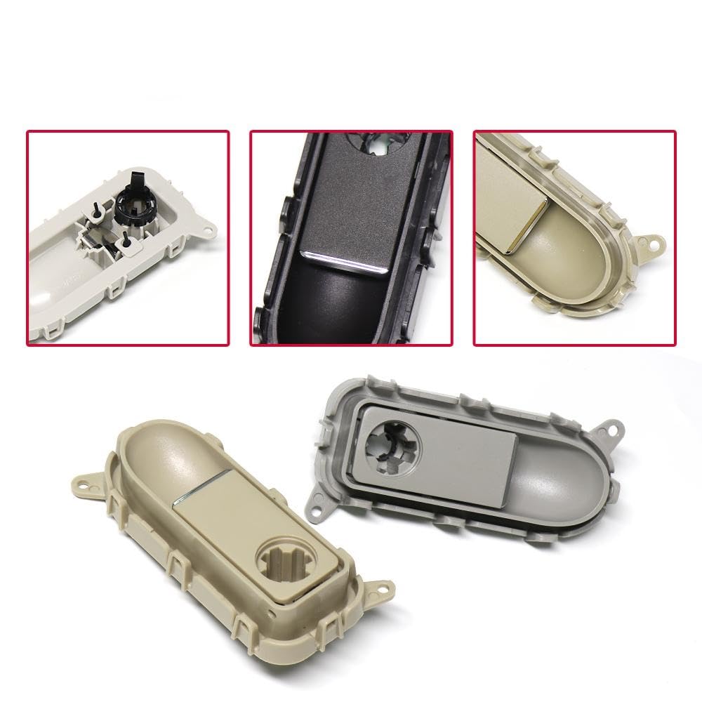 Mercedes Benz W218 CLS Class CLS300 Glove Box Lid Handle Replacement - Dark Beige | Durable Glove Box Buckle Puller for Easy Access & Repair | Perfect for DIY Car Maintenance & Interior Upgrades