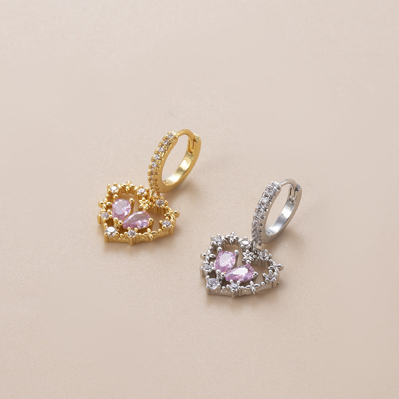 Sparkly 9mm Cartilage Huggie Hoop Earrings for Second Lobe Piercing | HSPJ879 | Perfect for Everyday Wear & Special Occasions
