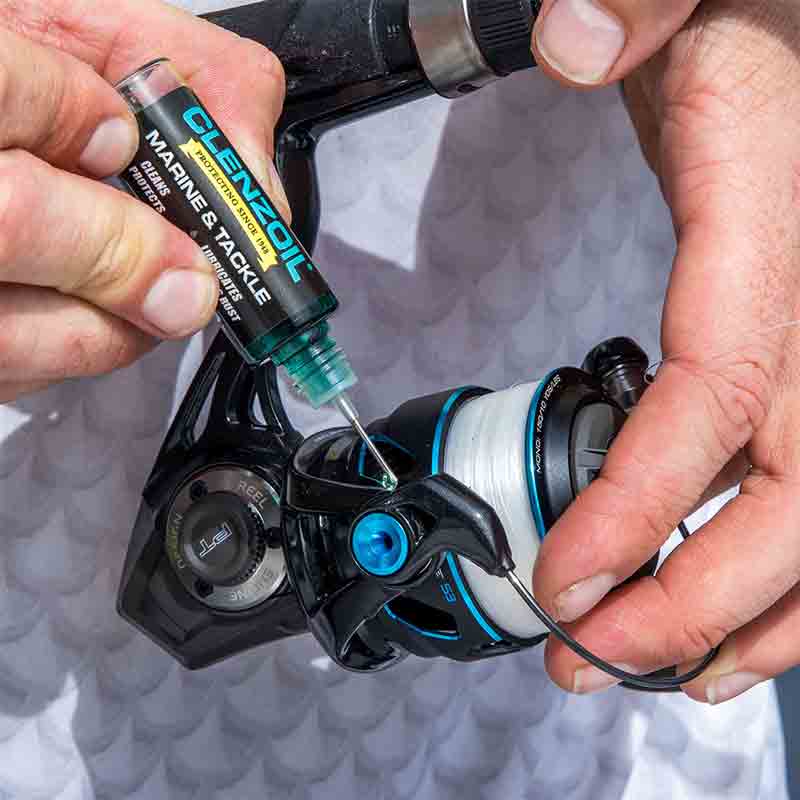 Clenzoil Marine & Tackle 1/2OZ Needle Oiler - Premium Lubricant for Fishing Reels, Guns & Tools | Ideal for Outdoor, Hunting & Maintenance Use