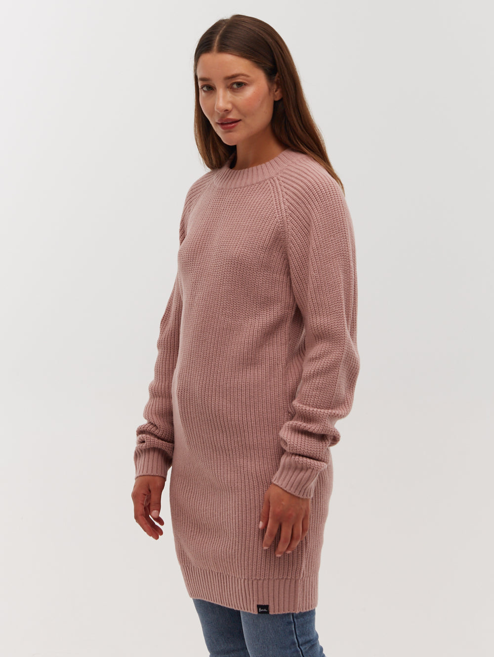 Karlie Rib Knit Sweater Dress for Women - Soft Long Sleeve Bodycon Midi Dress - Perfect for Fall Winter, Date Night & Office Wear