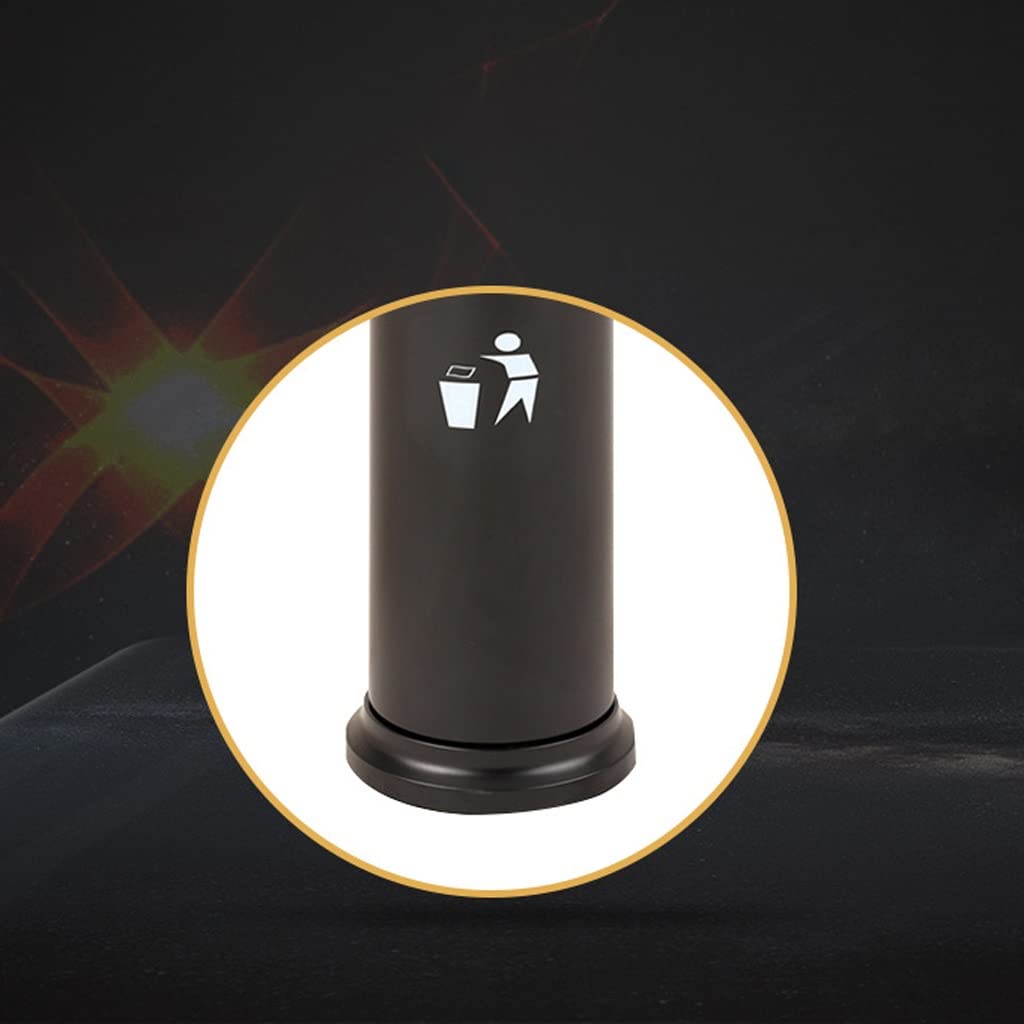 Stainless Steel Vertical Cigarette Butt Ashtray & Trash Can - Indoor/Outdoor Use for Patio, Garden, Smoking Area & Public Spaces (Color: A)