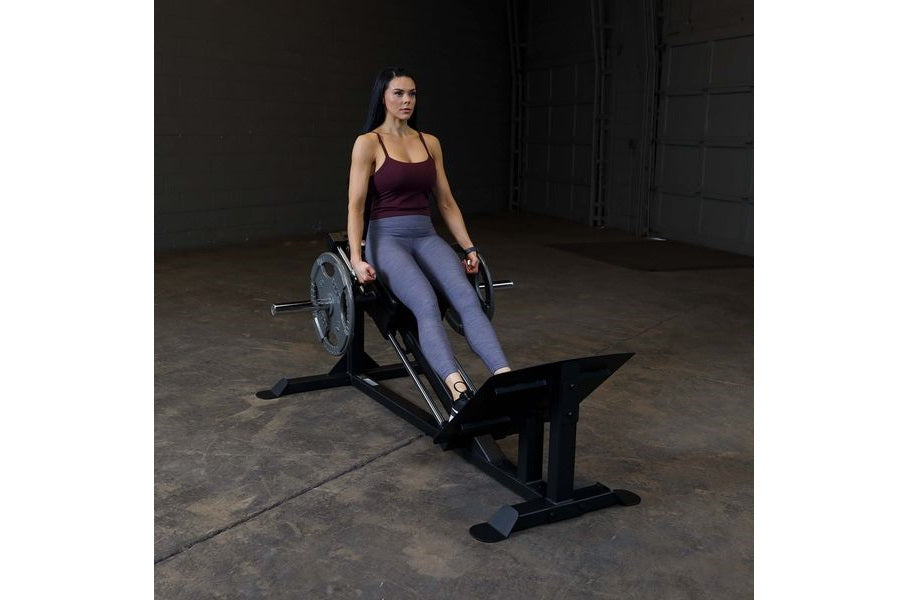 Body Solid GCLP100 Compact Leg Press and Hack Squat Machine - Home Gym Strength Training Equipment for Legs & Glutes Workout | Perfect for Small Spaces & Home Fitness