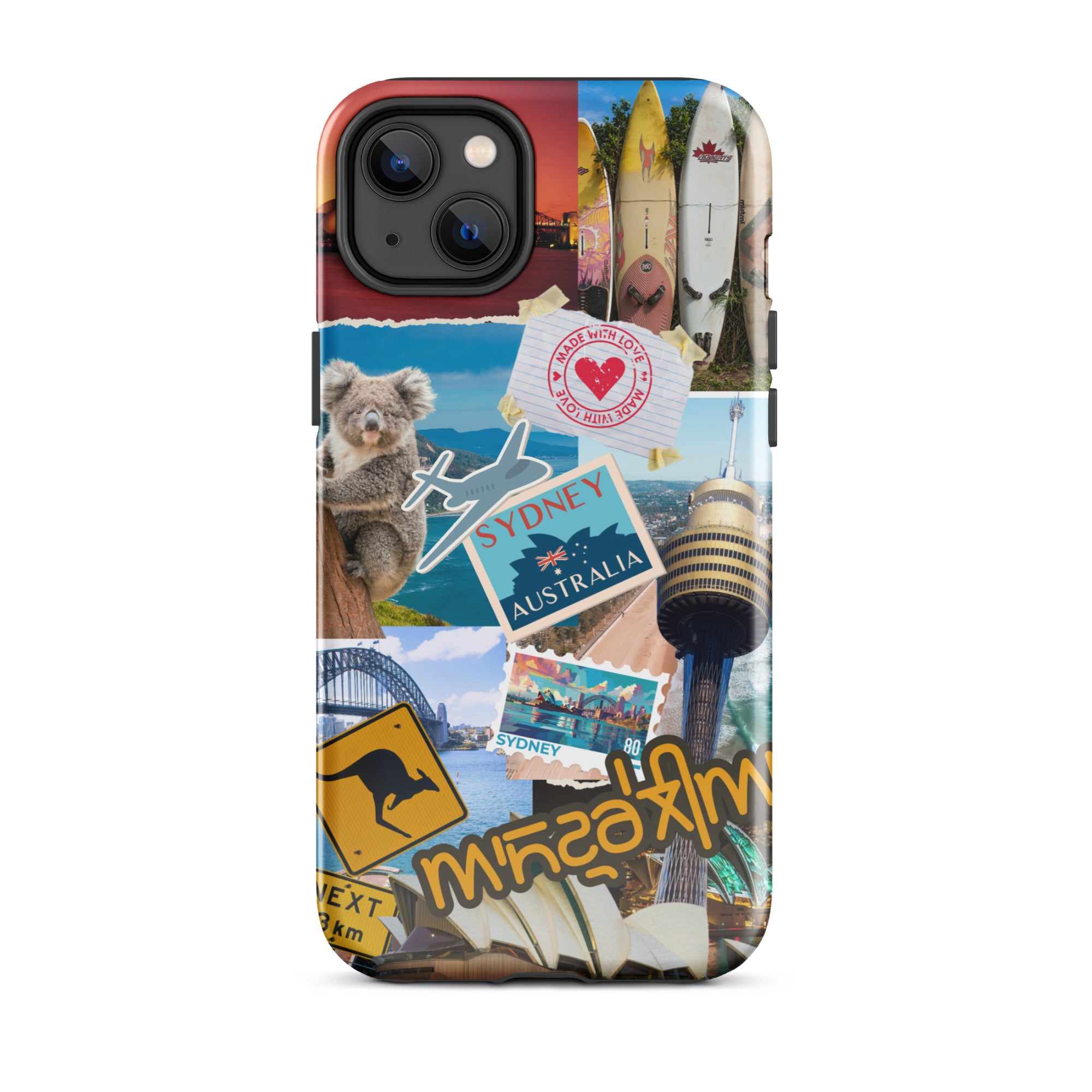 Premium Sydney Collage iPhone Case - Stylish & Durable Phone Cover for iPhone Models - Perfect for Travel, Work & Everyday Protection