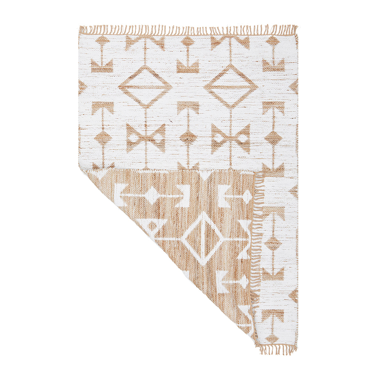 Bodhi Trudy Natural Fiber Rug - Handwoven Boho Chic Area Rug for Living Room, Bedroom, or Nursery - Eco-Friendly Home Decor