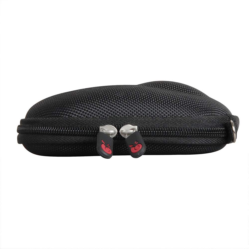 Hermitshell Hard Travel Case for VicTsing Slim Wireless Mouse 2.4G - Protective Storage Pouch for Silent Laptop Mouse (Black) | Perfect for Business Travel, Office Use & Home Organization