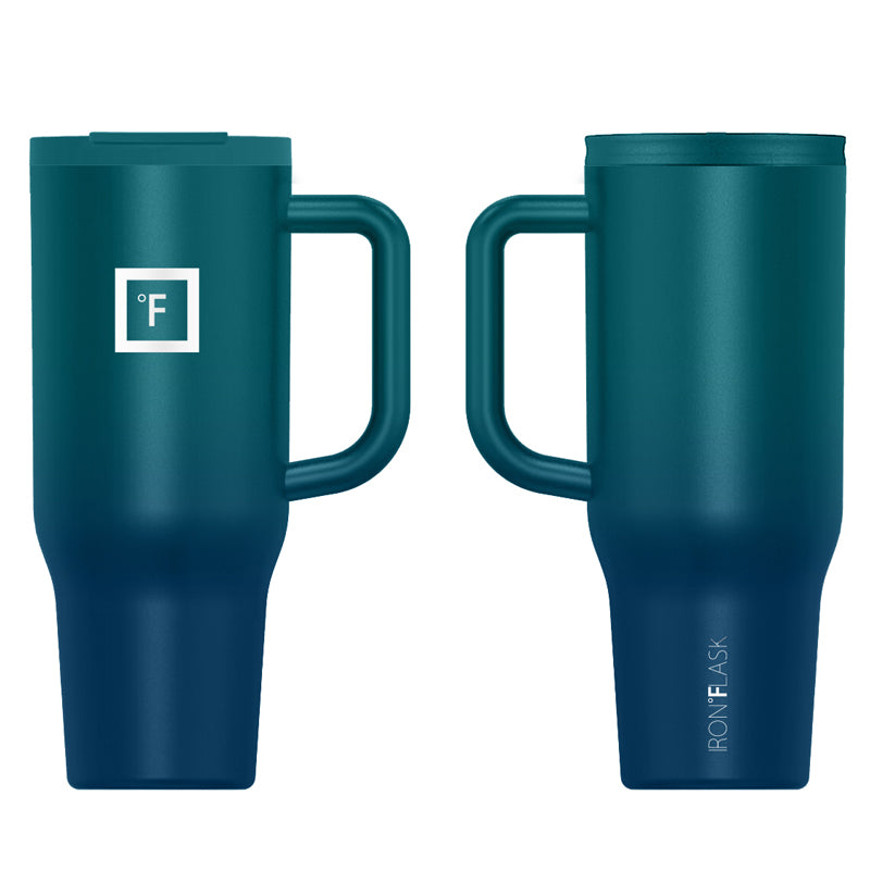 32 Oz Co Pilot Tumbler with Lid and Straw - Insulated Stainless Steel Travel Mug for Hot & Cold Drinks - Perfect for Commuting, Camping, and Office Use