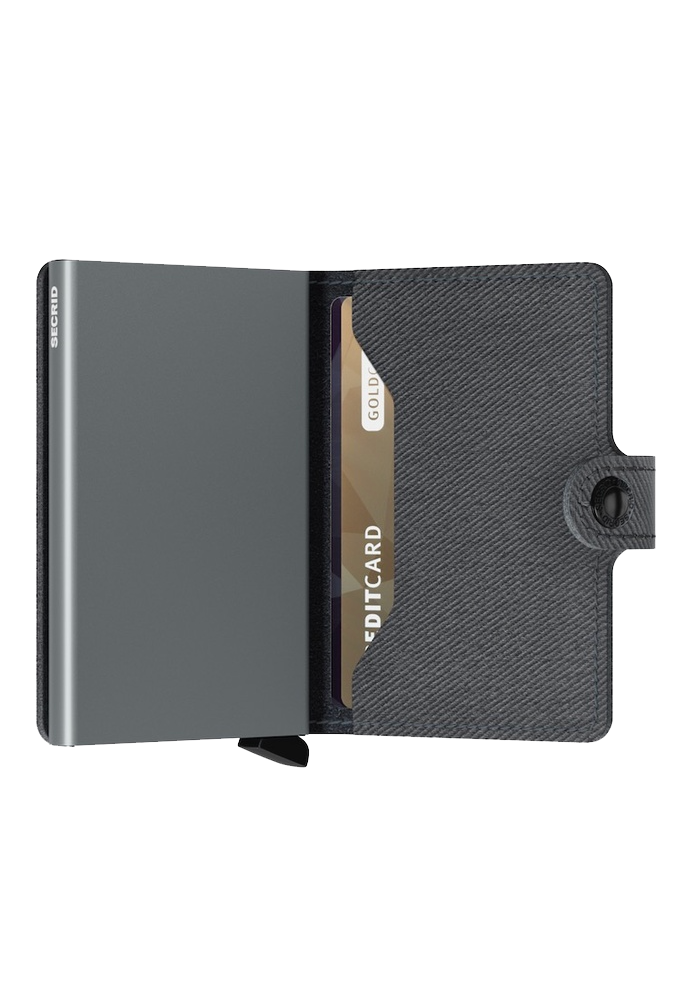 SECRID RFID Miniwallet Twist - Slim Anti-Theft Wallet for Men & Women - NFC Blocking Credit Card Holder - Perfect for Travel, Shopping & Everyday Use