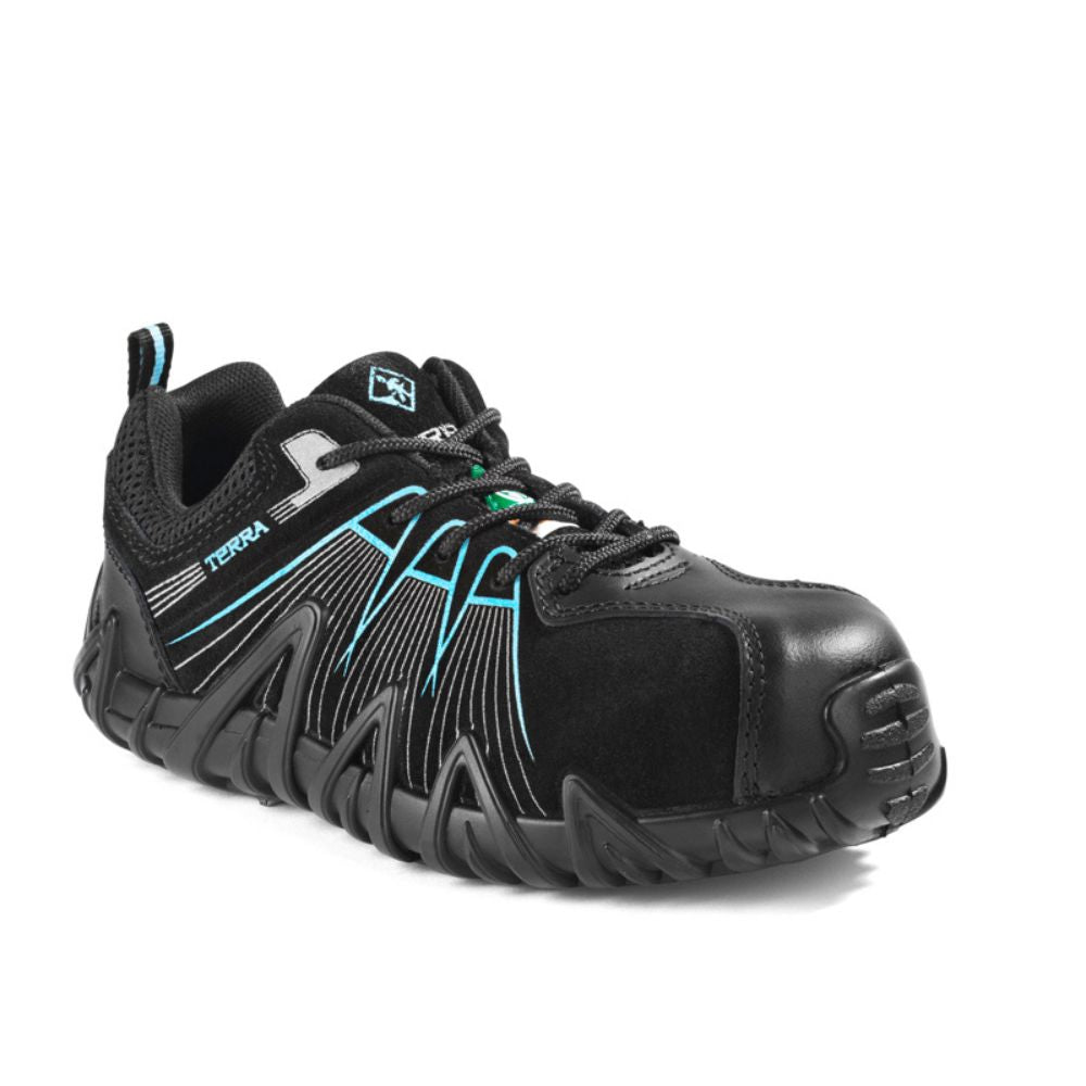 Terra Spider X Women's Lightweight Composite Toe Athletic Work Shoes TR0A4NPWA13 - Comfortable & Durable for Construction, Warehouse & Outdoor Jobs