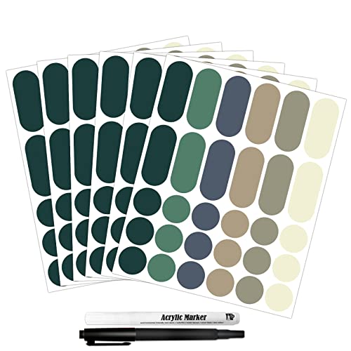 Colored Labels (180 Pcs)