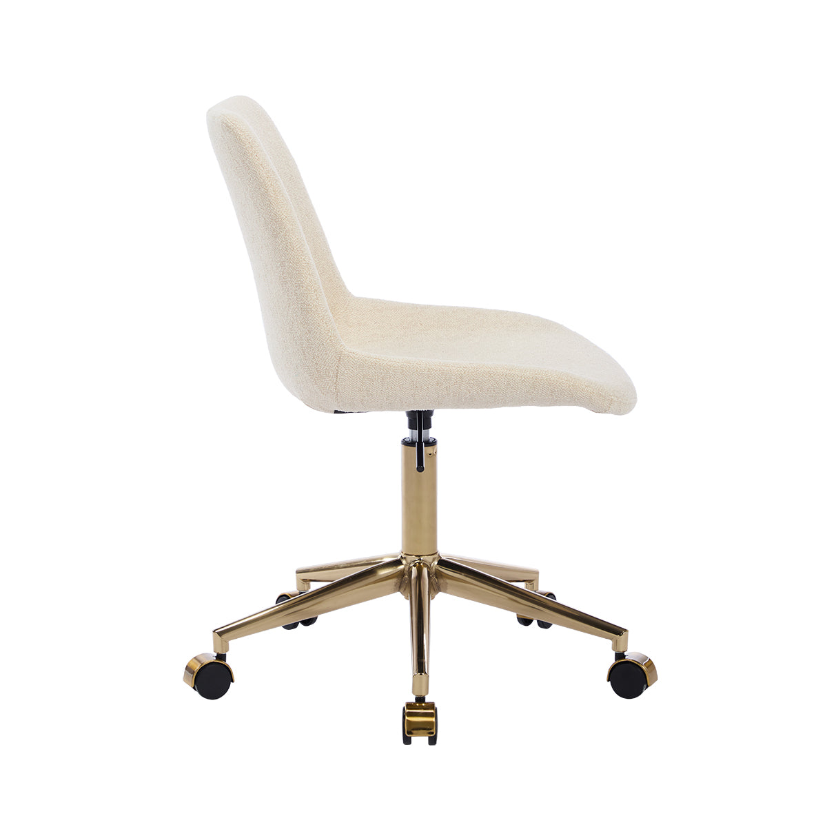 Ergonomic Levi Fabric Office Chair - Adjustable Height & Lumbar Support for Home & Office Workspace - Comfortable Mesh Back Executive Chair for Long Hours Sitting