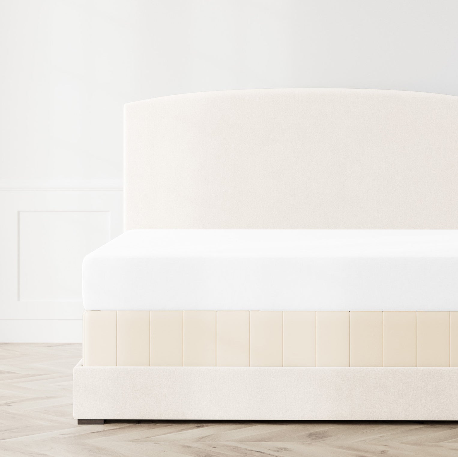 Hammered Box Spring Cover - Queen Size, Breathable & Dustproof Mattress Protector for Bedroom - Perfect for Allergy Relief & Enhancing Bedroom Decor