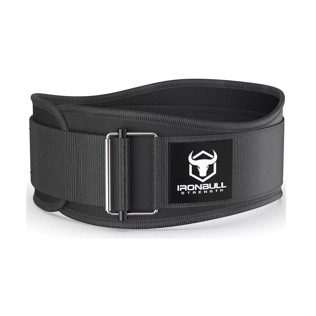 4.5 Inch Heavy Duty Nylon Lifting Belt - Durable Support for Weightlifting, Construction & Industrial Work