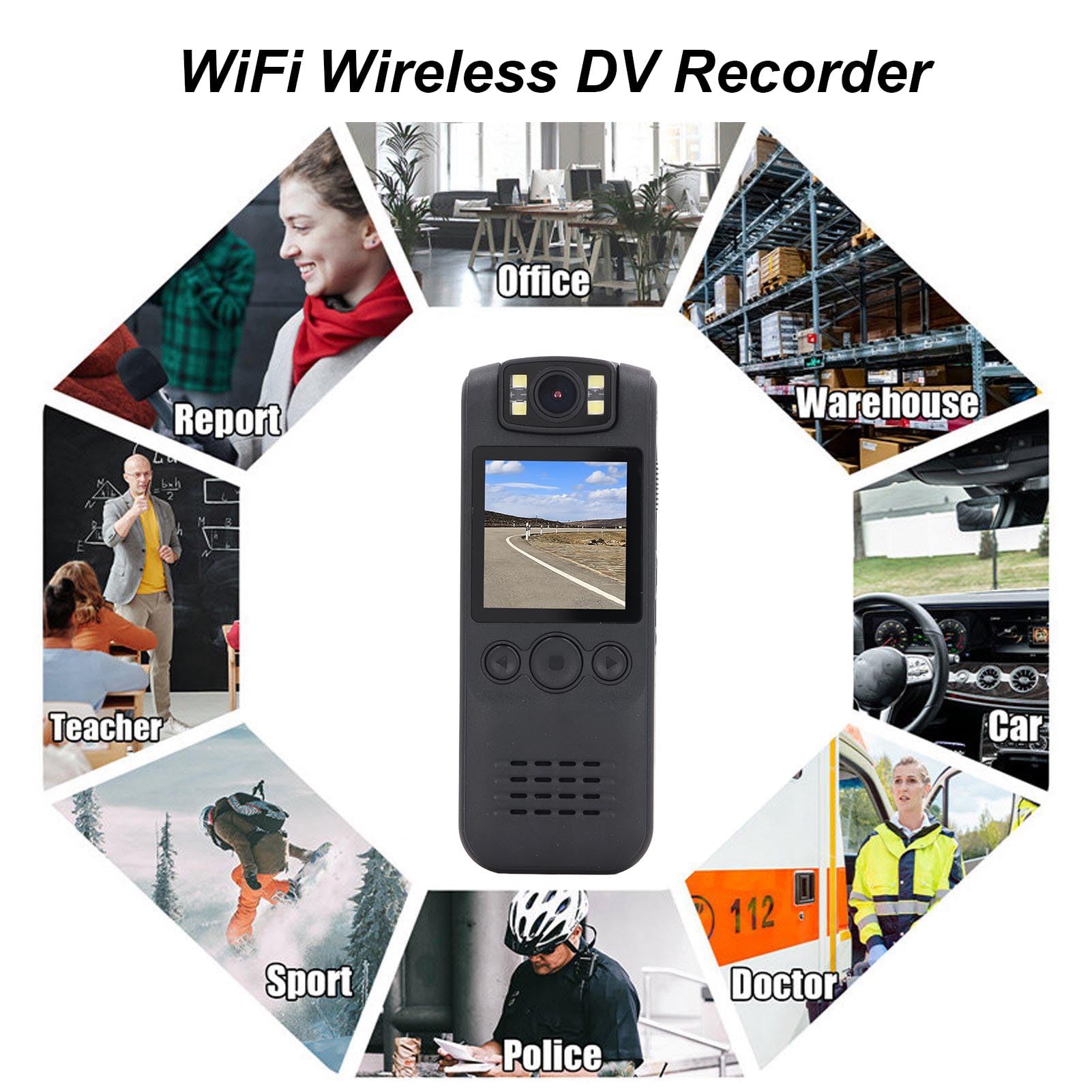 Wireless WiFi Sports Camera - HD 1080P DV Recorder with 180° Rotating Lens for Cycling, Home Security & Outdoor Adventures | Perfect for Action Shots, Vlogging & Surveillance