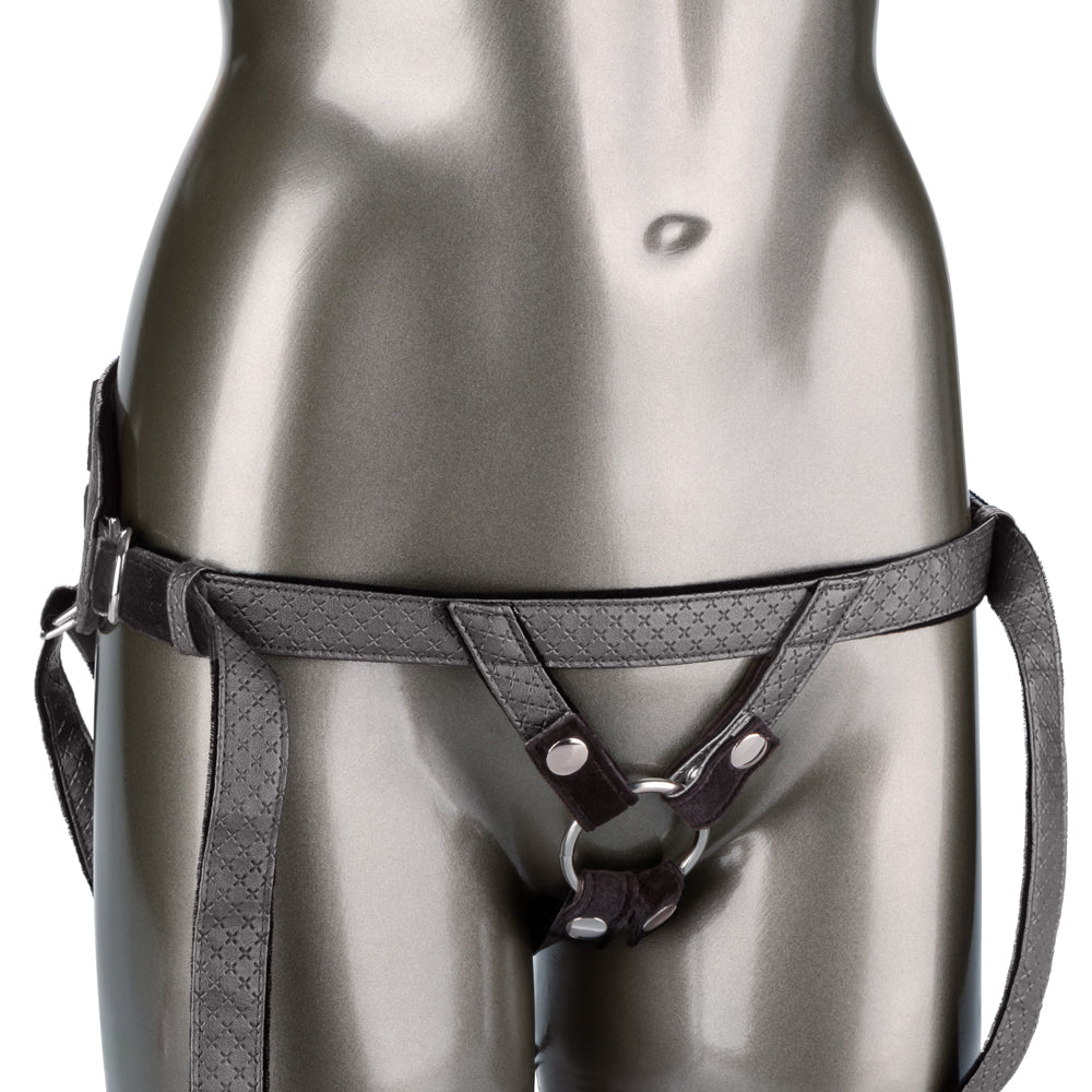 Royal Princess Low Profile Strap-On Harness for Women - Comfortable Adjustable Leather Strap for Couples - Perfect for Role Play, Intimate Moments & LGBTQ+ Relationships