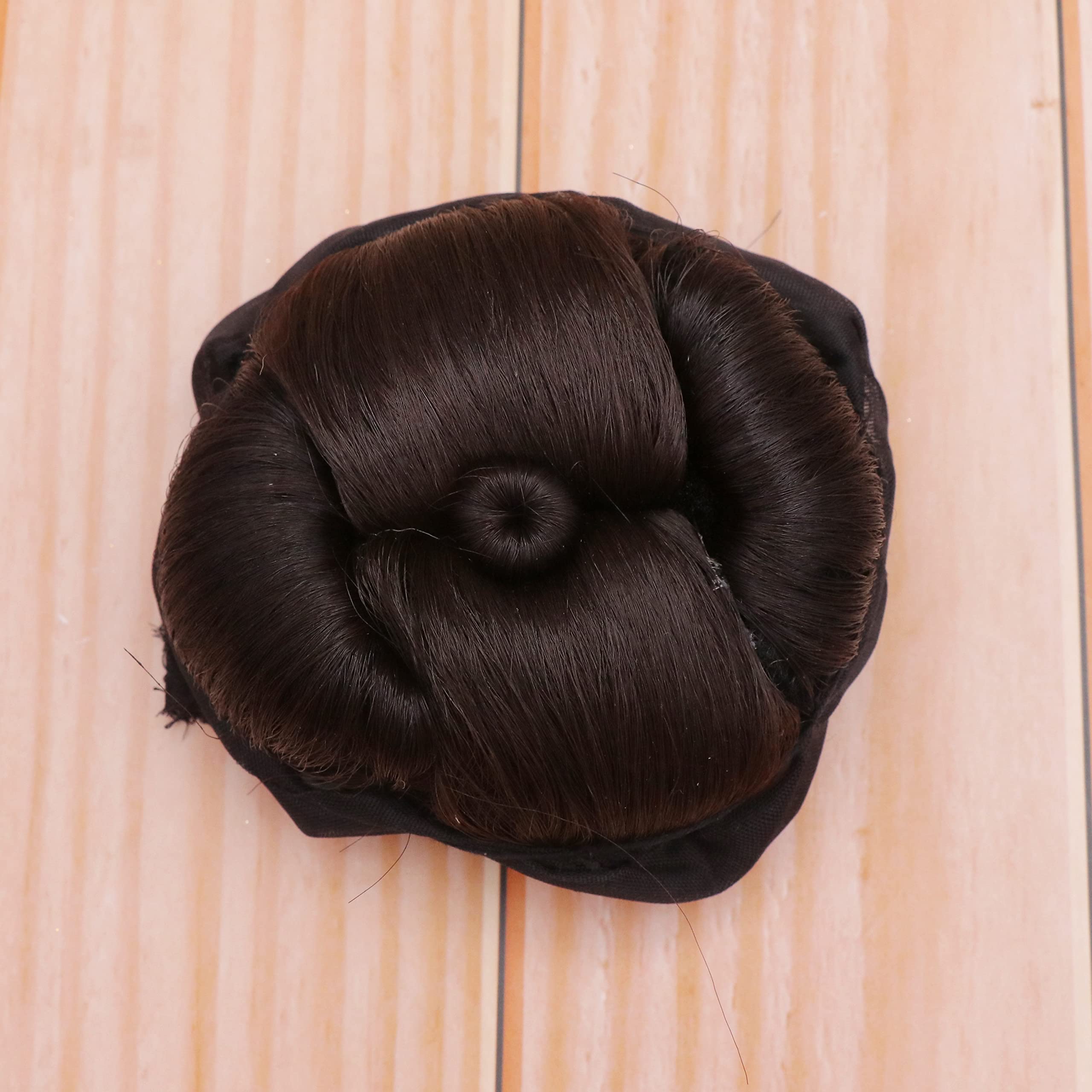 Shivarth Artificial Plain Juda Hair Bun - Women's Hair Extension & Wig Accessories for Everyday Wear, Parties, and Cosplay
