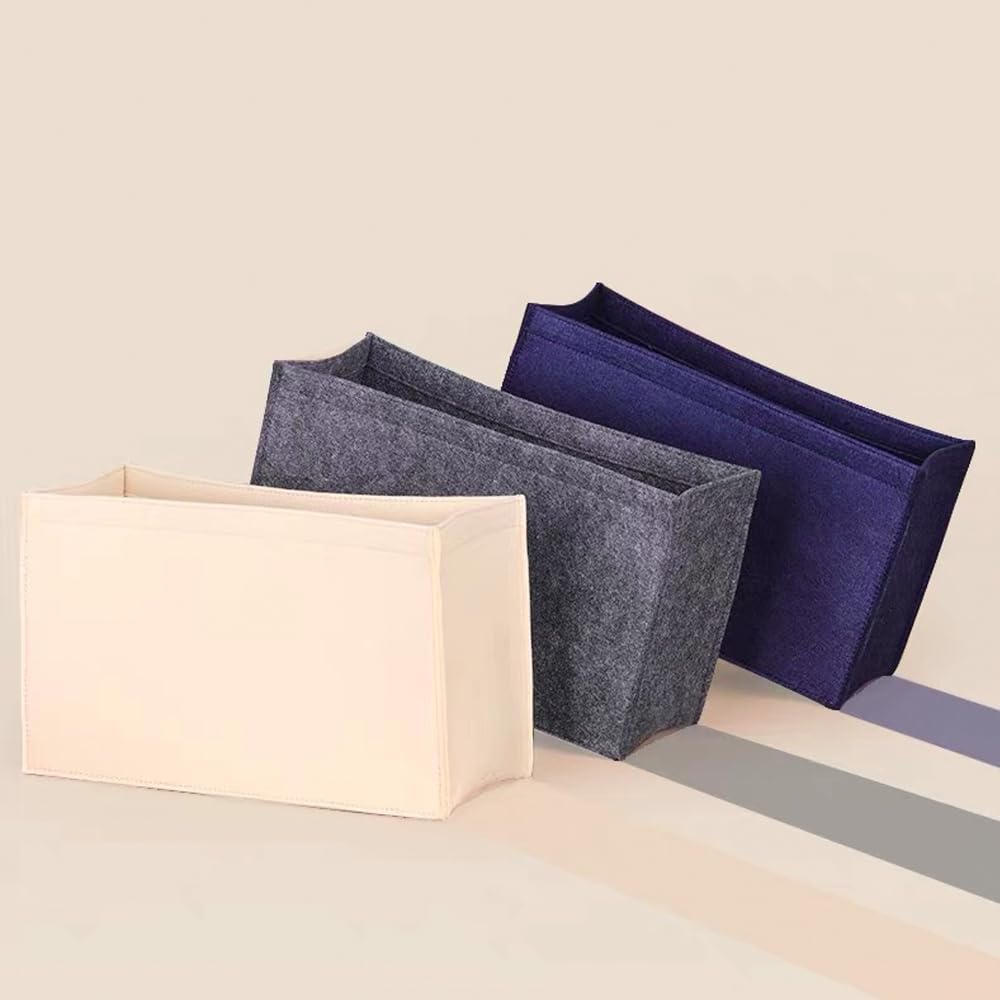 Premium SMART DK Purse Insert Organizer for Dior Book Tote Large Bag - Felt Bag Organizer with Multiple Pockets | Perfect for Travel, Work & Everyday Use