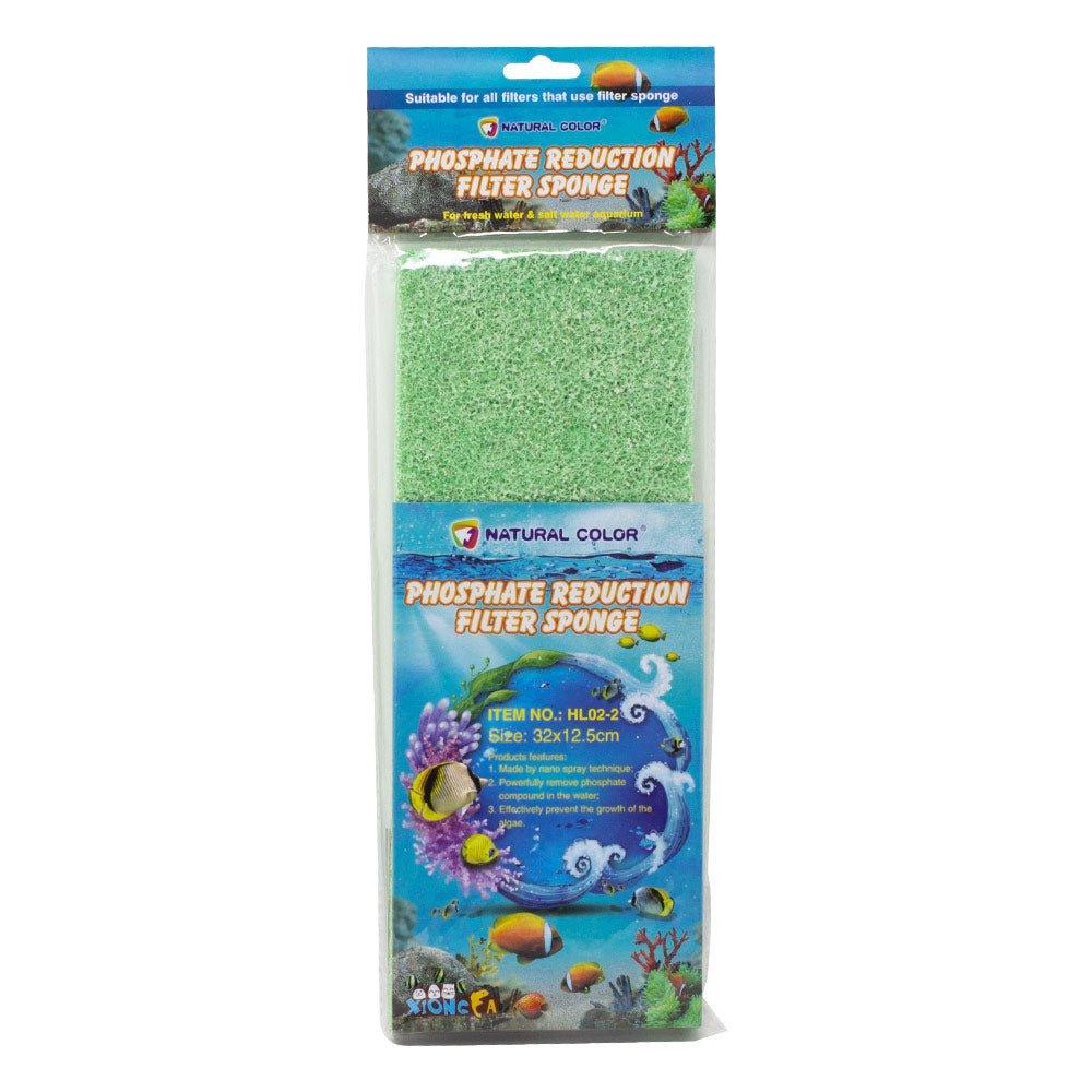High-Efficiency Phosphate PO4 Reduction Filter Sponge 32 x 12.5 Inches - Perfect for Aquarium, Fish Tank, and Pond Water Filtration