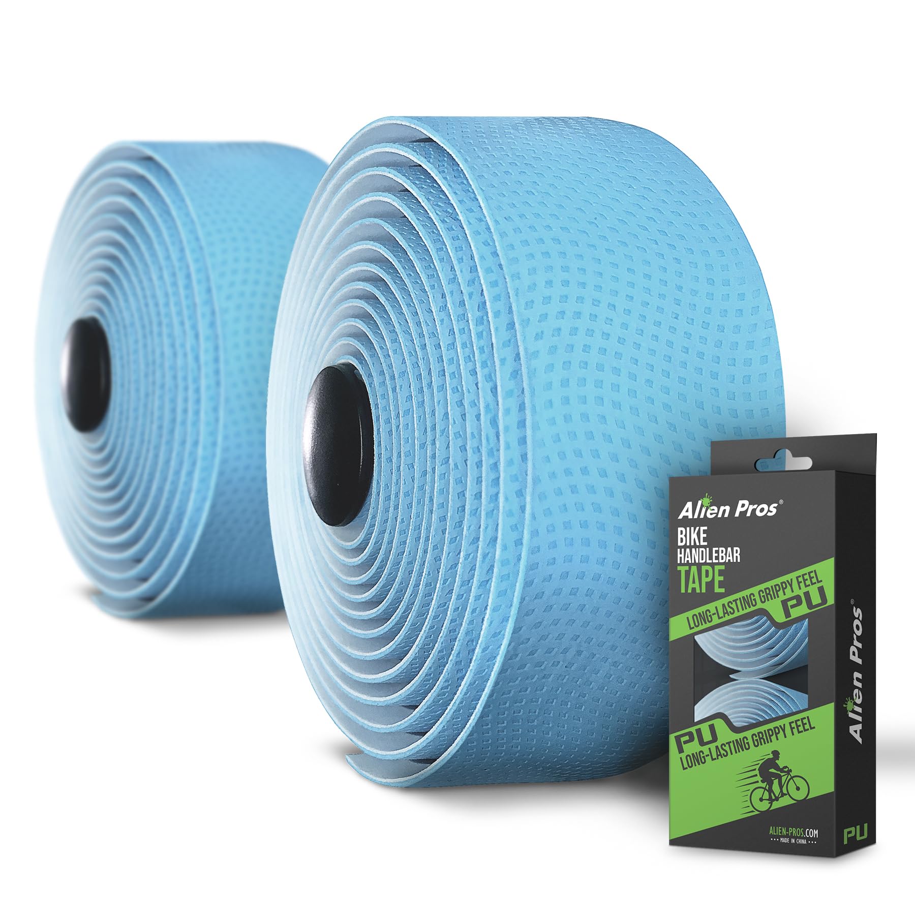 **Premium PU Bike Handlebar Tape (Set of 2) - Black, Red, White, Pink, Blue - Non-Slip Grip for Enhanced Cycling Comfort - Perfect for Road Bikes, Mountain Bikes & Commuting**