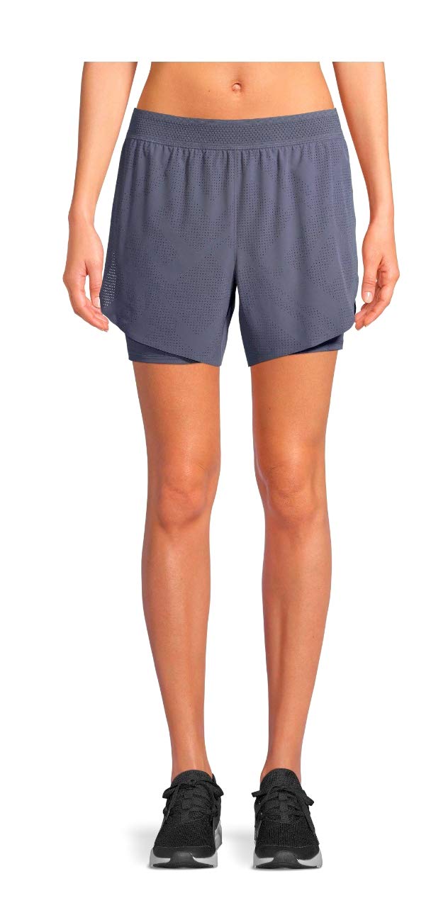 Avia Women's Running Shorts - High Waist Athletic Shorts for Women, Breathable Workout Shorts with Pockets - Perfect for Running, Gym, Yoga & Outdoor Activities