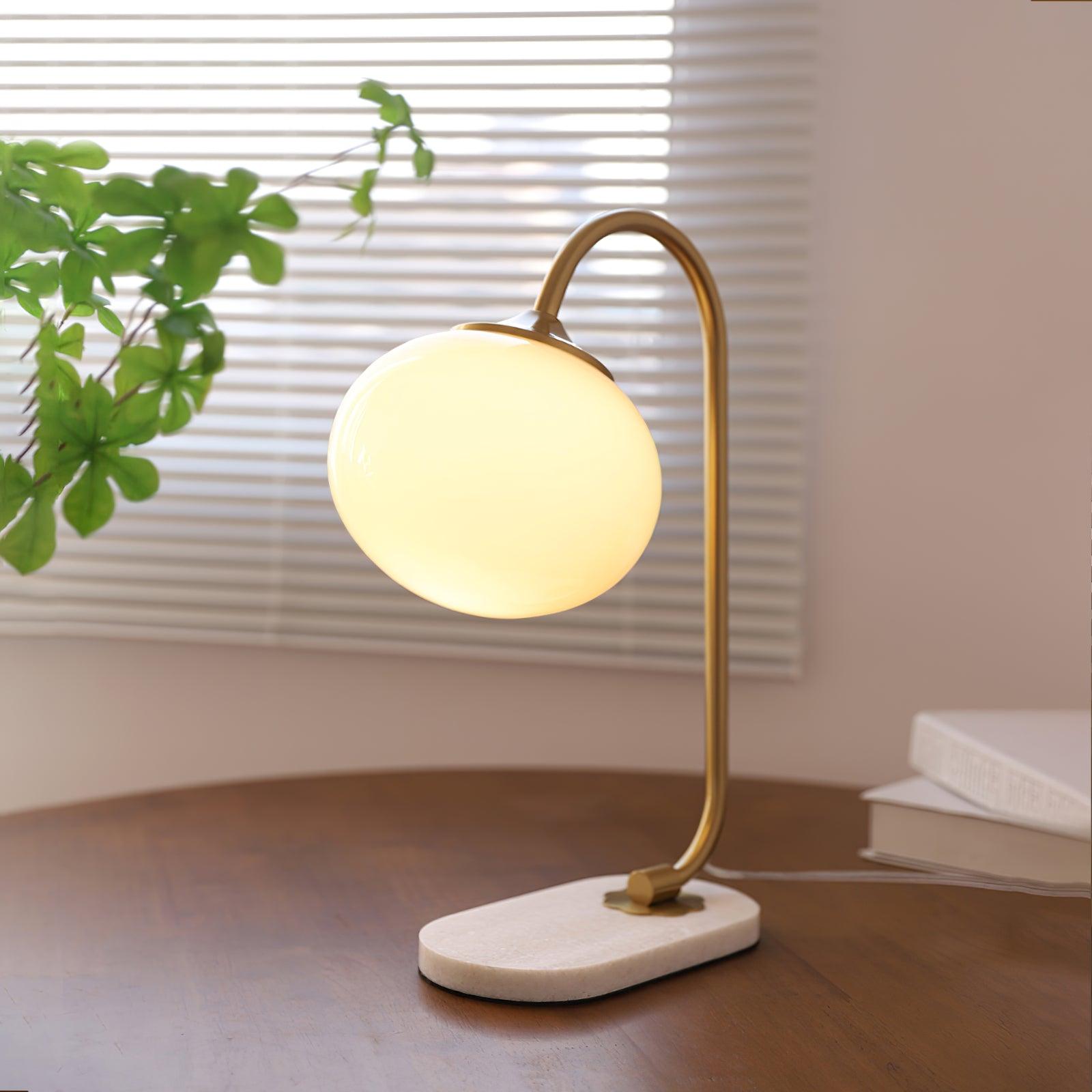 Marshmallow Table Lamp - Soft Glow LED Night Light for Bedroom, Nursery, Living Room - Cozy Ambiance & Decorative Home Lighting