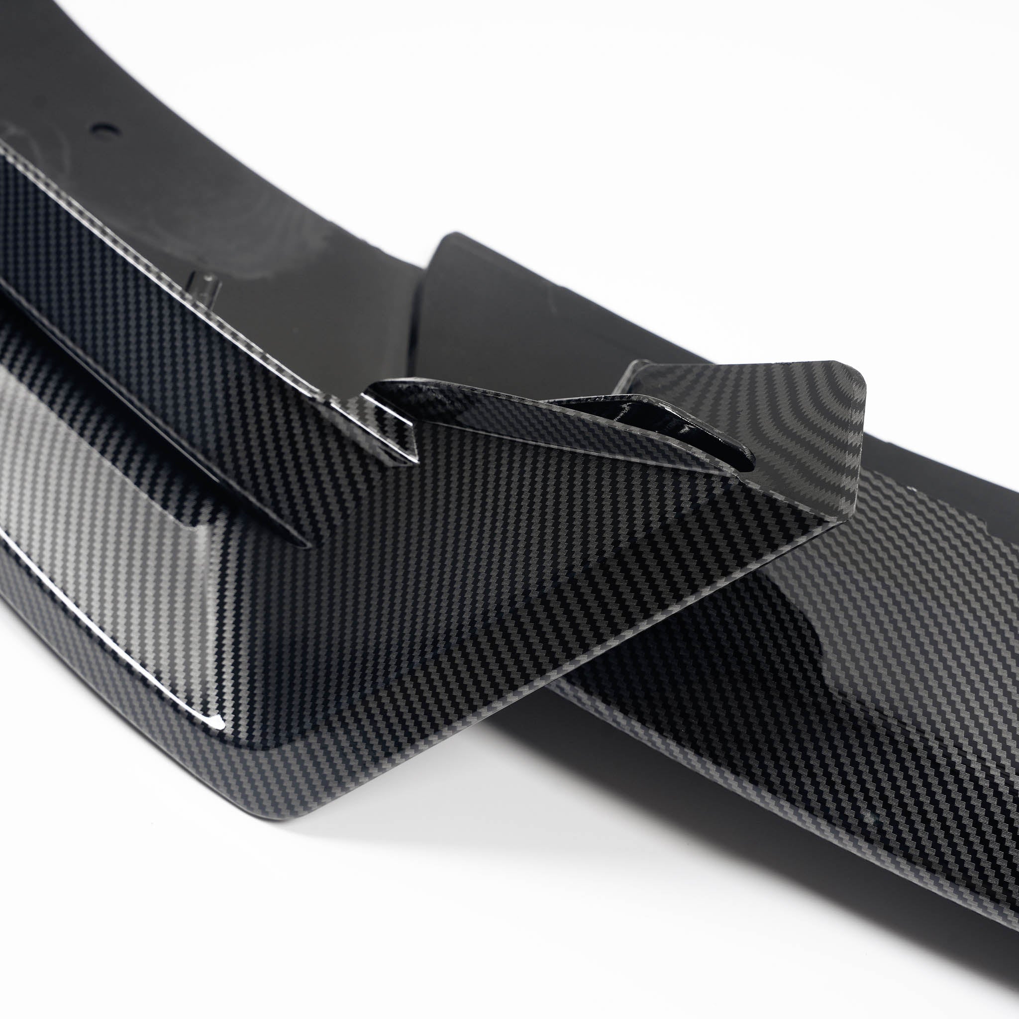 High-Performance Front Lip Spoiler for Tesla Model 3 Highland 2024 - Carbon Fiber Car Body Kit - Enhance Aerodynamics & Sporty Look - Perfect for Street Racing & Car Shows