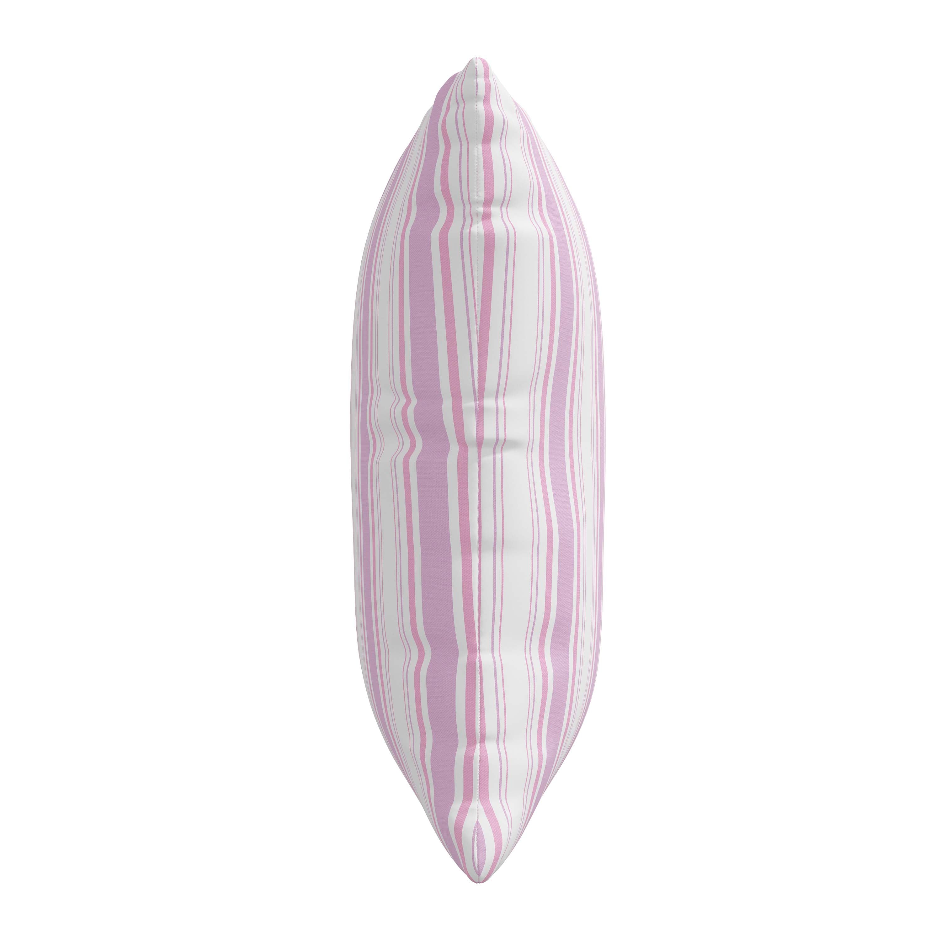 Brolly Stripe Pink Decorative Throw Pillow - Soft & Stylish Cushion for Sofa, Bed, or Nursery Decor - Perfect for Home, Office, and Gift Giving