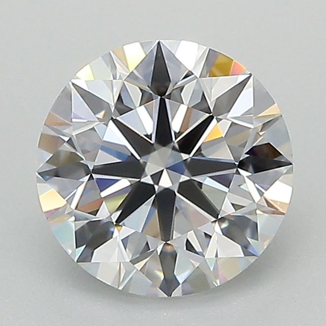 1.54 Carat D Color IF Clarity Round Lab-Grown Diamond for Engagement Rings & Fine Jewelry