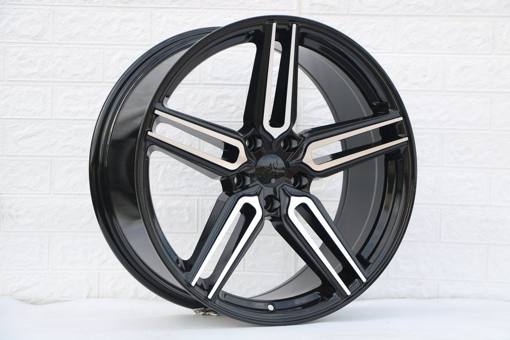 20-Inch Hybrid Style Alloy Wheels - Lightweight & Durable for Cars, SUVs & Trucks - Perfect for Off-Roading, Street Racing & Custom Builds