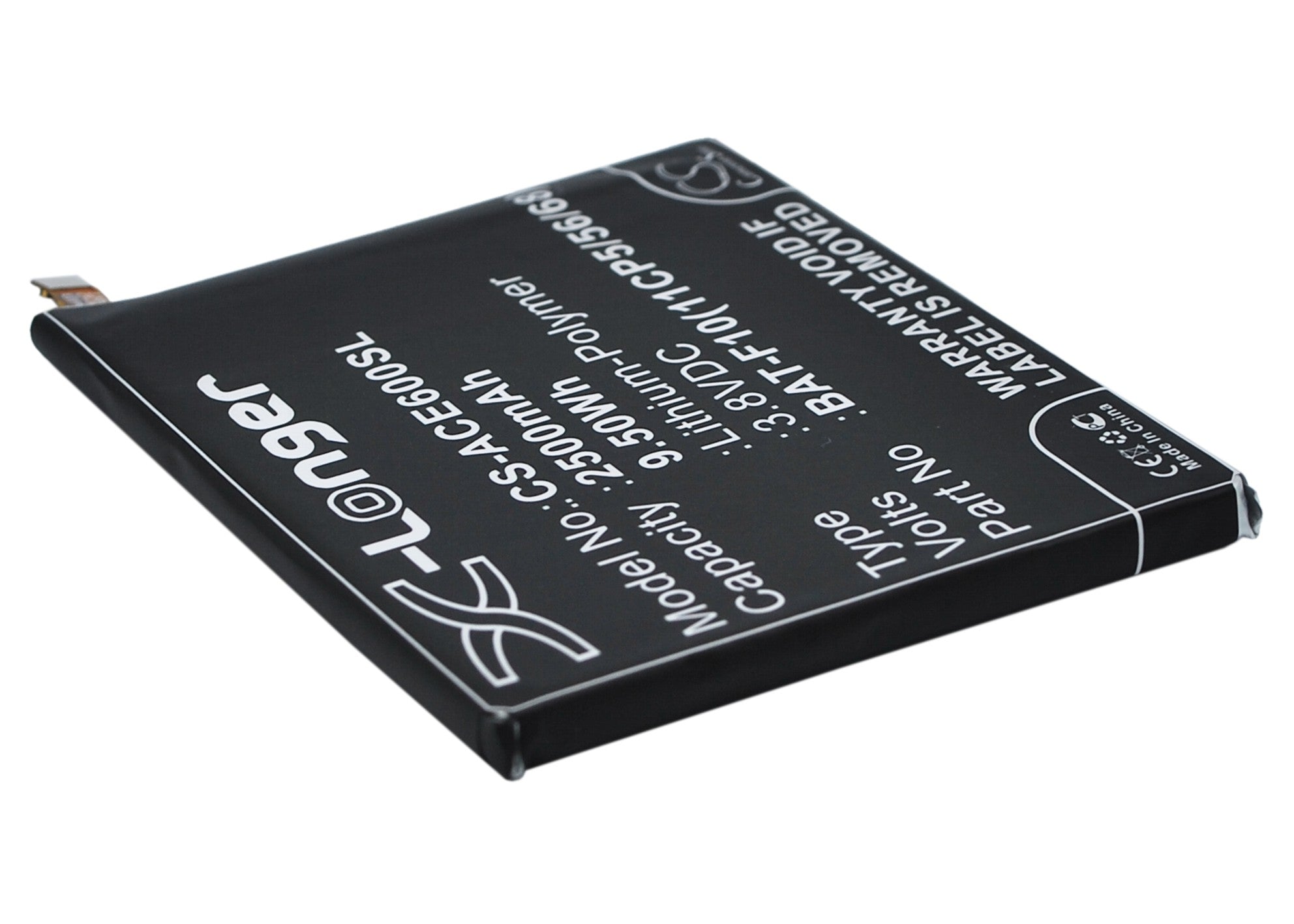 Original Acer Liquid E600 Replacement Battery - High Capacity 2500mAh Li-ion Battery for Acer Liquid E600 Smartphone - Perfect for Travel, Work & Emergency Backup Power