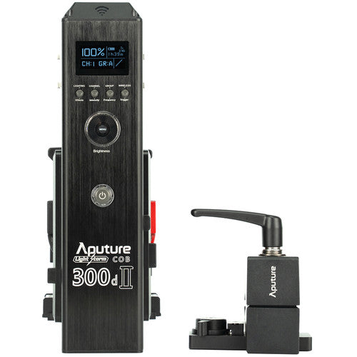 Aputure LS C300d II 300W Daylight LED Monolight with V-Mount Battery - Professional Studio Lighting for Photography & Videography