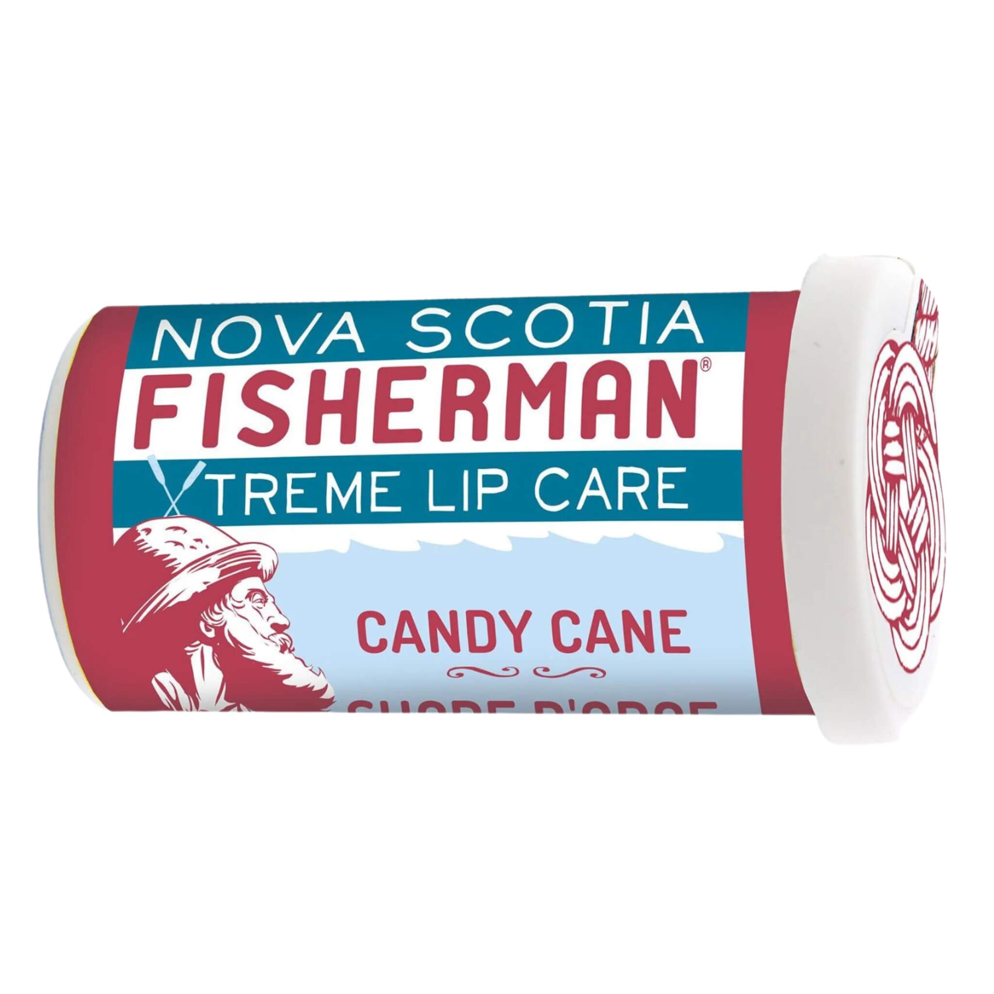 Peppermint Candy Cane Lip Balm for Dry Lips - Holiday Moisturizing Lip Care for Winter & Christmas Gifts