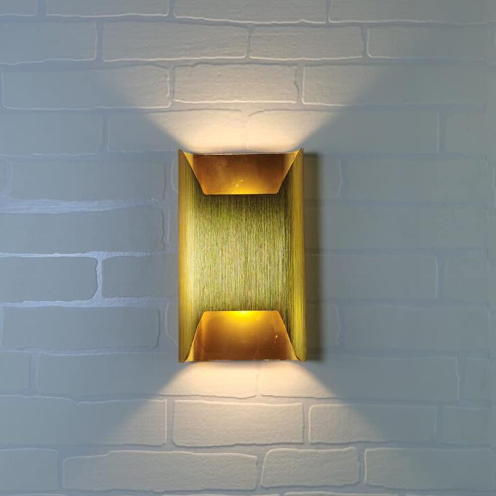 IBalody Modern Up Down Wall Lamp - Energy Saving LED Wall Lighting for Living Room, Bedroom, Corridor | Dimmable Indoor Wall Sconce with Warm White Light, Perfect for Ambient Lighting and Home Decoration