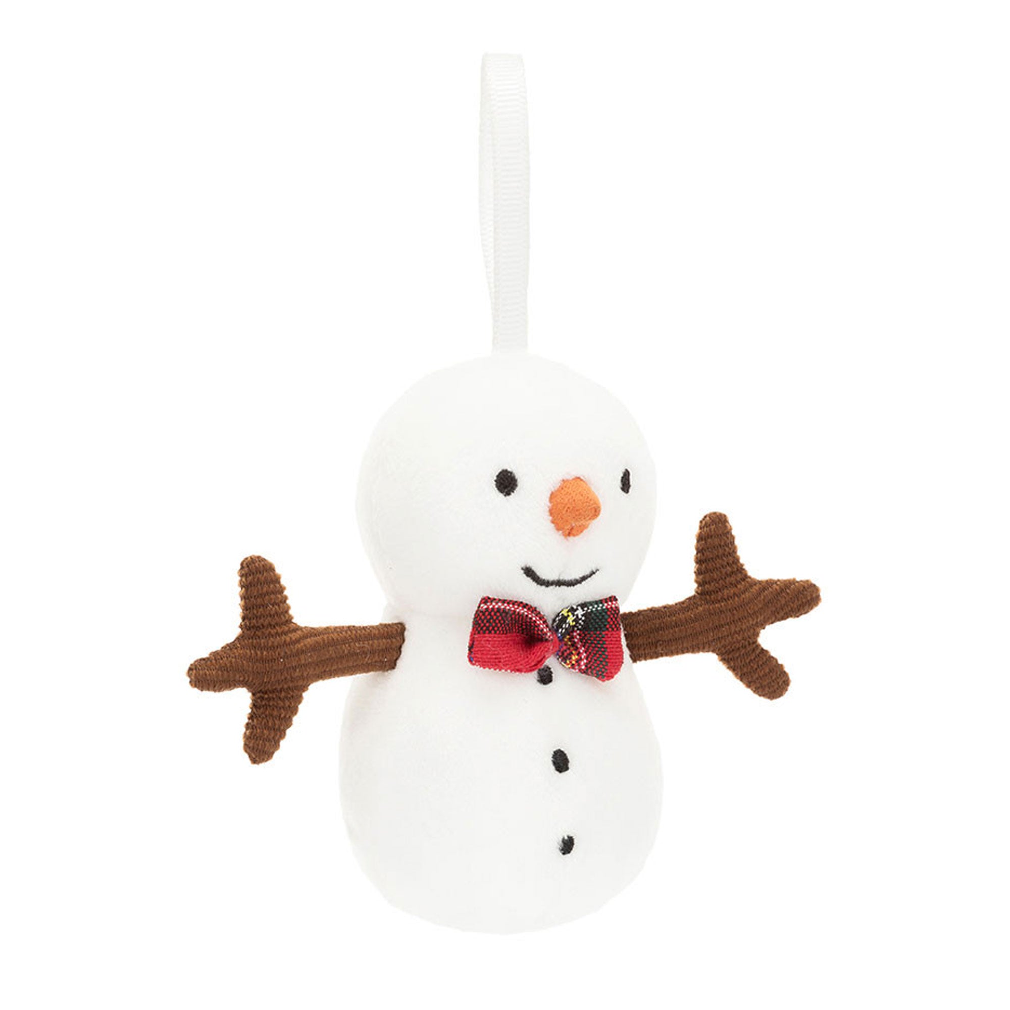 Festive Snowman Hanging Decoration - Christmas Tree Ornament, Holiday Home Decor, Winter Party Decorations for Indoor & Outdoor Use