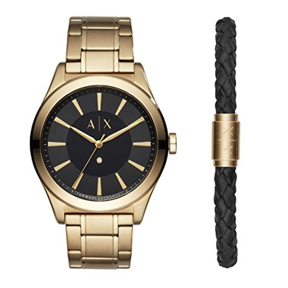ARMANI EXCHANGE AX7104 Women's Rose Gold Stainless Steel Analog Quartz Watch - Elegant Fashion Accessory for Work, Parties & Everyday Wear