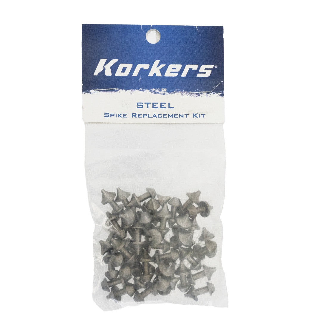 Korkers 40 Pack WorkTrax Steel Spike Replacement Kit for Ice Cleats & Winter Boots - Perfect for Ice Fishing, Hiking & Snow Removal