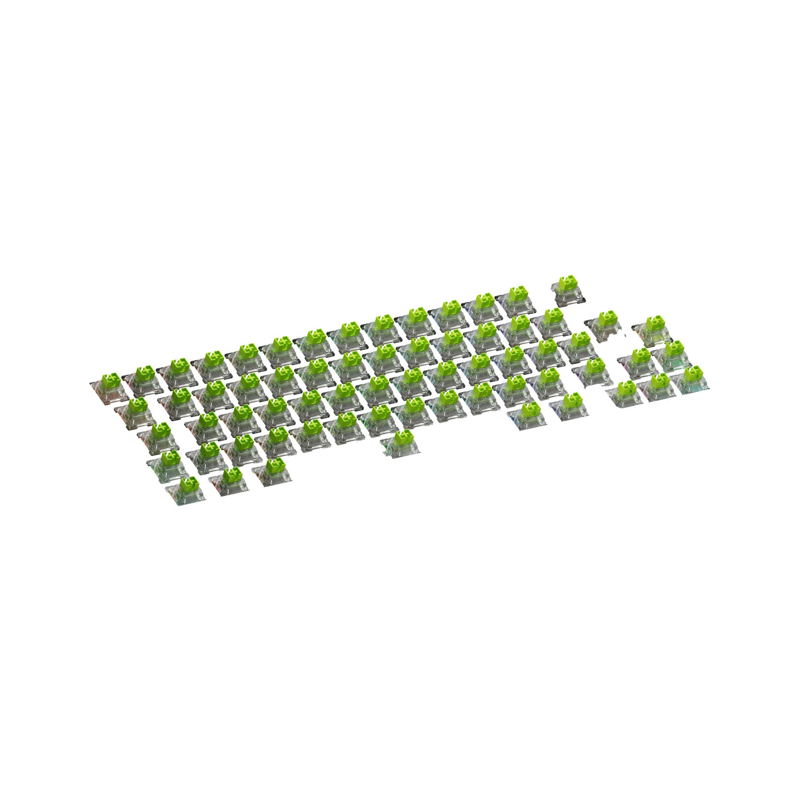 Glorious Raptor Standard HE ISO 65 Mechanical Keyboard Switches - Premium Linear Switches for Gaming, Typing & Office Use