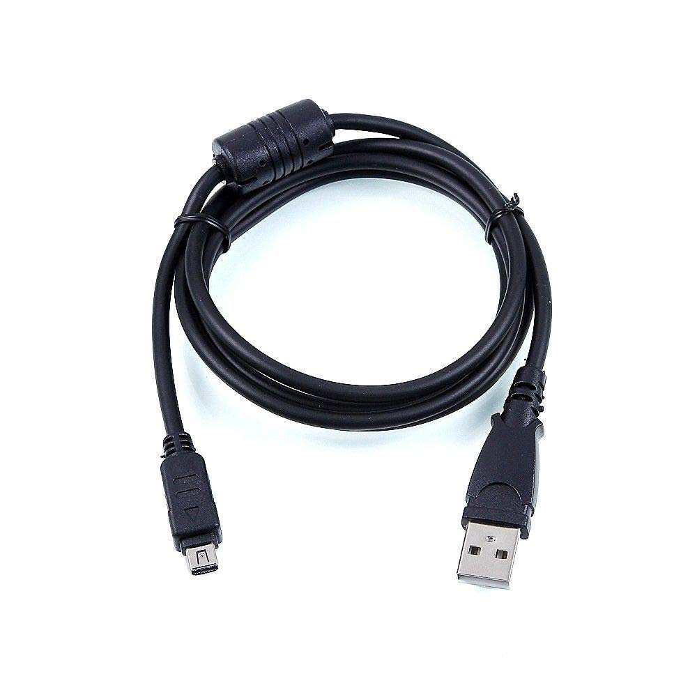 5ft Extra Long USB DC Battery Charger & Data Sync Cable for Olympus Stylus TG-830 iHS Camera - Perfect for Travel Photography & Outdoor Adventures