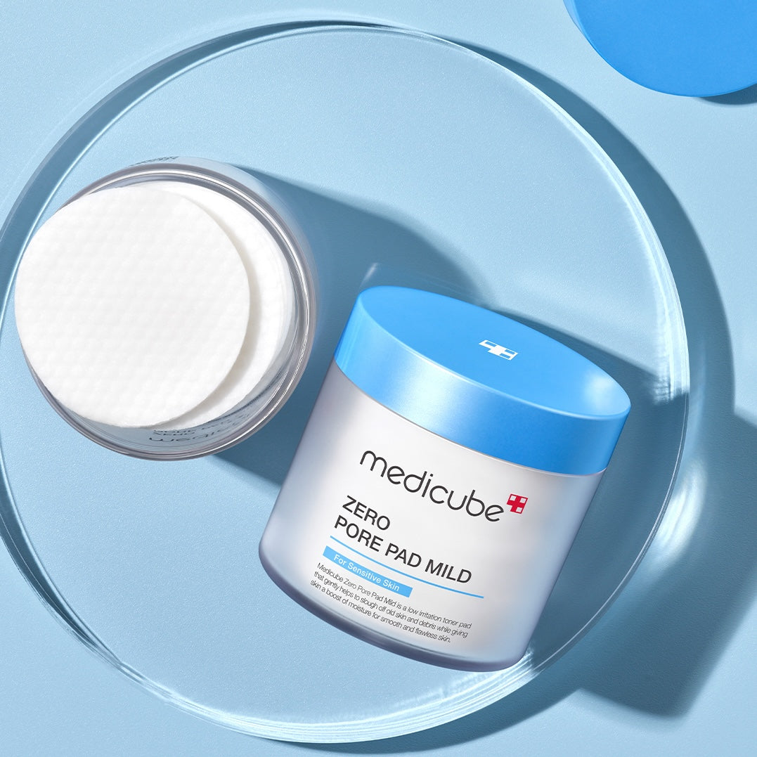 Medicube Zero Pore Pad Mild - 70 Count Exfoliating Pads for Sensitive Skin | Gentle Pore Care & Deep Cleansing | Perfect for Daily Skincare Routine