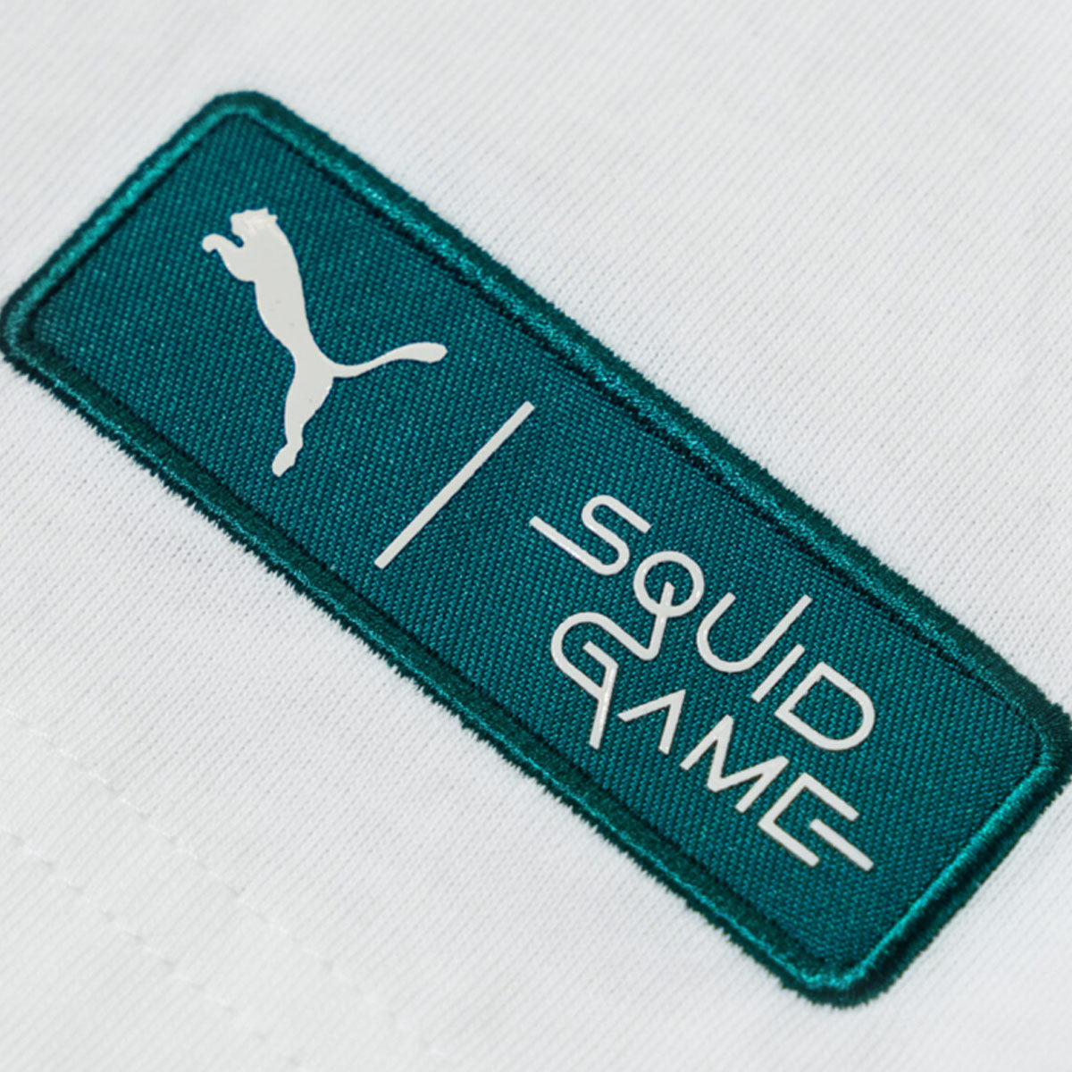 Squid Game Graphic T-Shirt for Men & Women - PUMA White Cotton Tee - Cool Korean Drama Inspired Streetwear for Casual Wear & Cosplay
